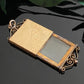 Vintage Gold Filled La Mode Square Slide Out Floral Locket